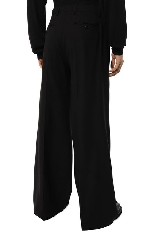 Брюки из вискозы и шерсти Moschino 4