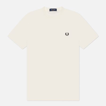 Мужская футболка Fred Perry Bold Branding Regular, цвет белый
