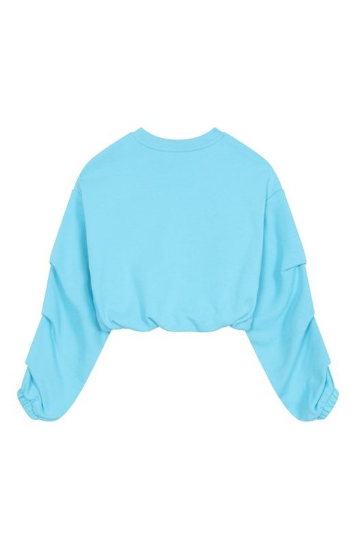 Хлопковый свитшот MSGM kids 2