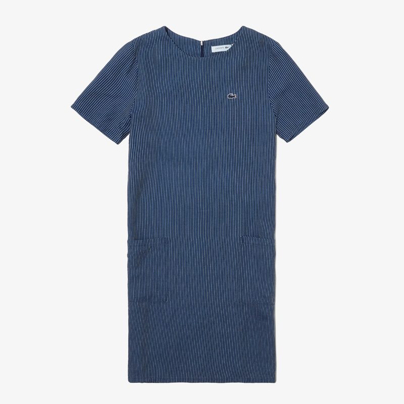 Женское платье Lacoste с круглым вырезом 5