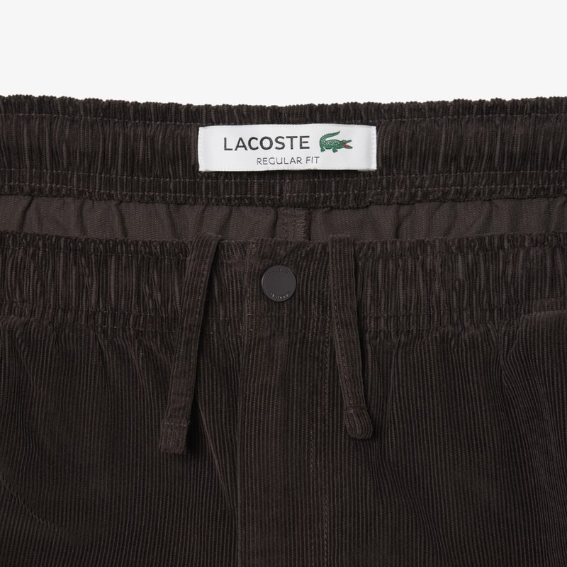 Мужские вельветовые брюки Lacoste стандартного кроя 5