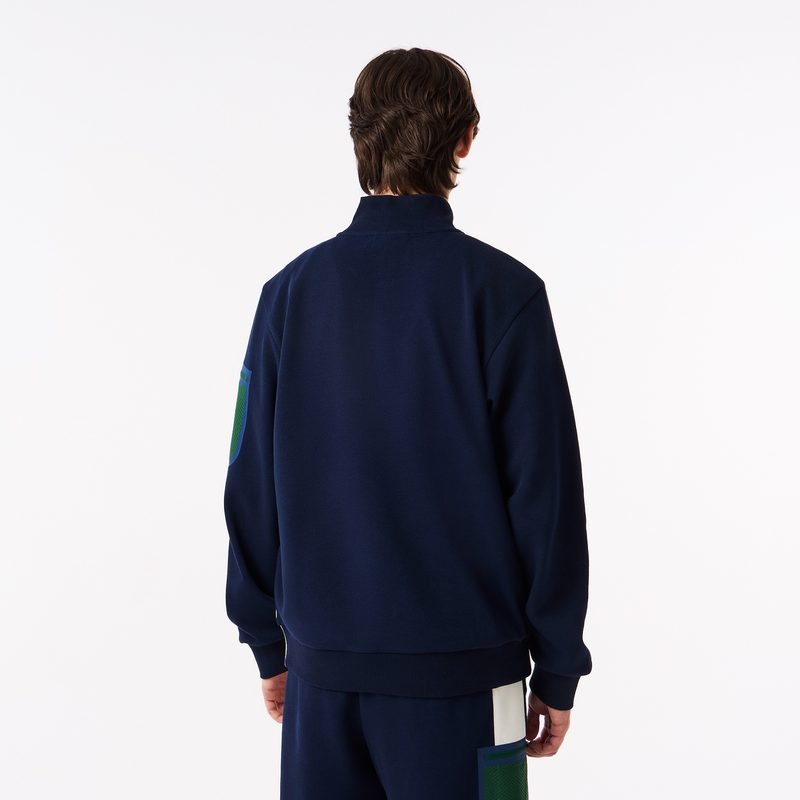 Мужская толстовка Lacoste колор-блок 2
