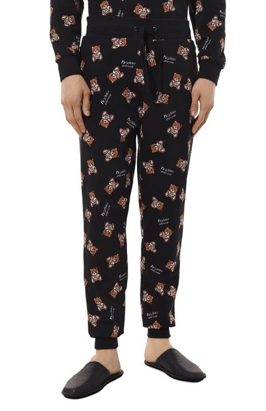 Хлопковые домашние джоггеры Moschino 3