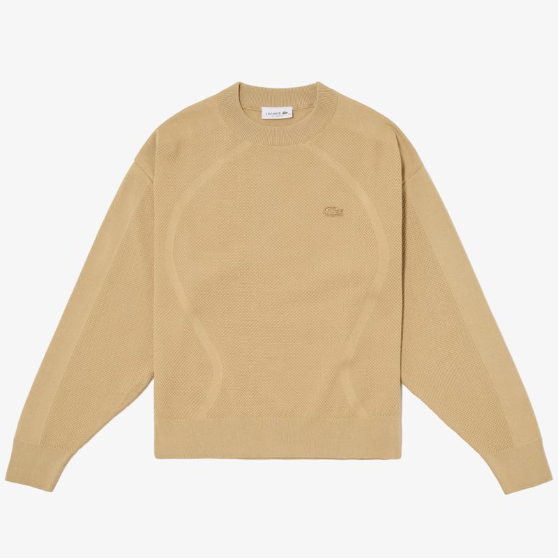 Женский свитер Lacoste из смеси хлопка 5
