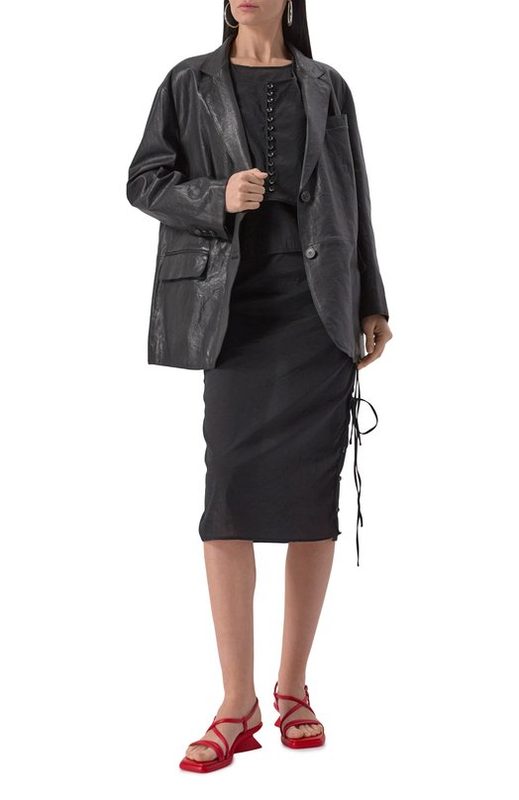 Кожаный жакет Weekend Max Mara 2