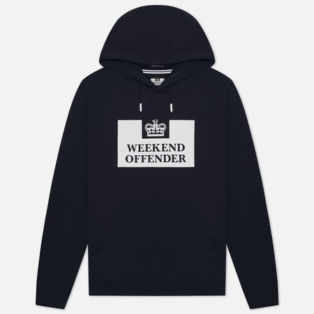 Мужская толстовка Weekend Offender HM Service Classic Hoodie, цвет синий
