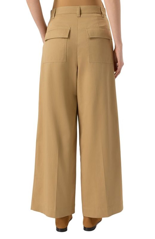 Хлопковые брюки Weekend Max Mara 4