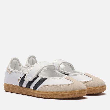 Женские кроссовки adidas Originals Samba Jane, цвет белый
