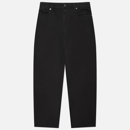 Мужские джинсы Stone Island Light Bull Denim-TC Loose 13.5 Oz, цвет чёрный