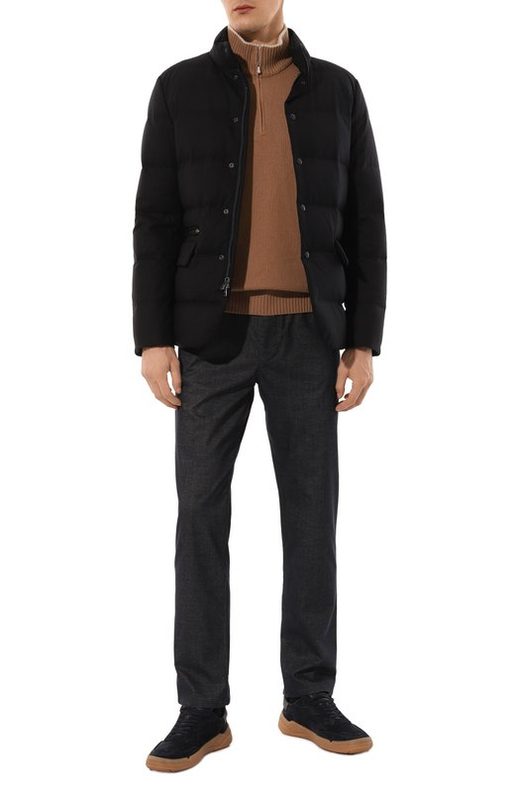 Шерстяной пуховик Woolrich 2