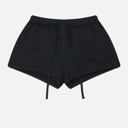 Женские шорты Fear of God ESSENTIALS Running, цвет чёрный