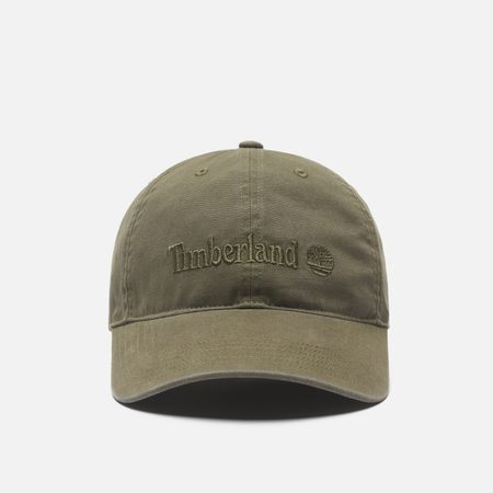 Кепка Timberland Cooper Hill Embroidered Baseball, цвет зелёный