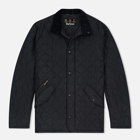 Мужская стеганая куртка Barbour Chelsea Sportsquilt, цвет синий