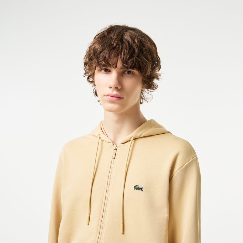 Мужская флисовая толстовка Lacoste на молнии 3
