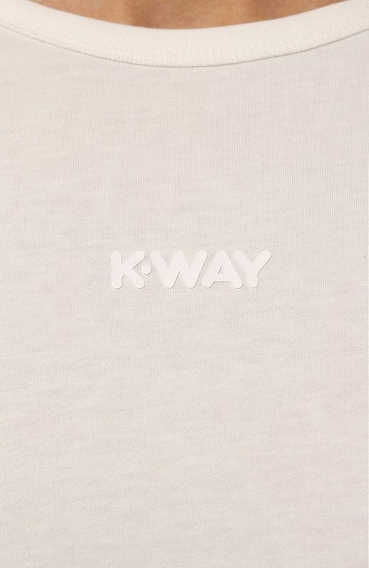 Хлопковая футболка K-Way 5