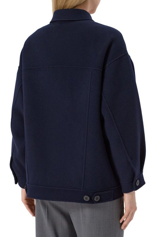 Шерстяное полупальто Weekend Max Mara 4