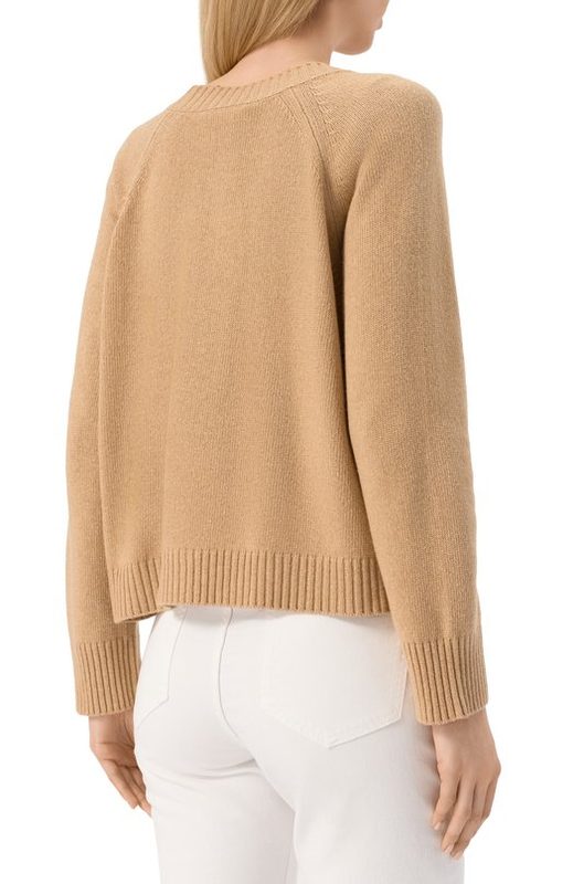 Кардиган из шерсти вискозы Weekend Max Mara 4