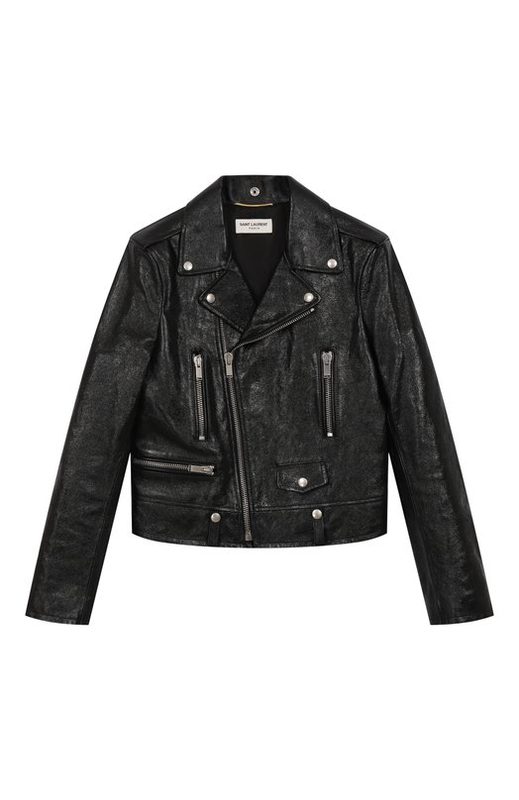 Кожаная куртка Saint Laurent