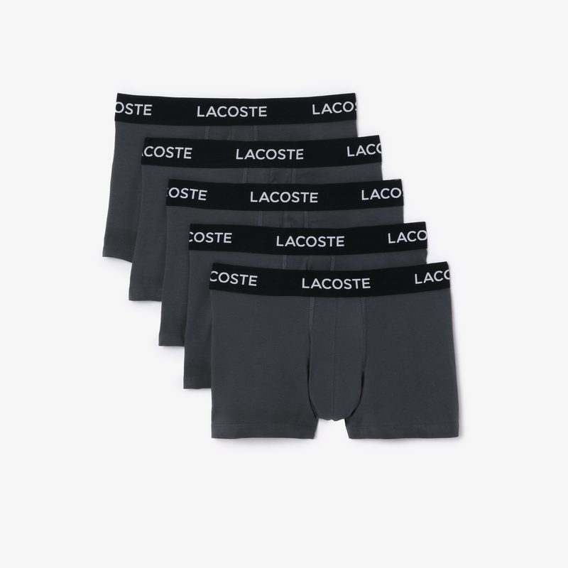 Однотонное мужское нижнее бельё Lacoste (5шт.) 5
