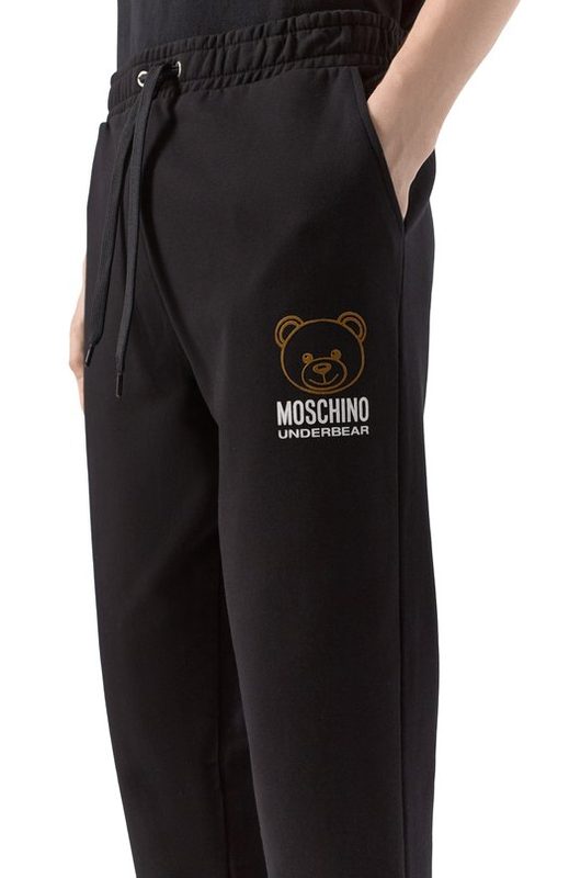 Хлопковые домашние джоггеры Moschino 5