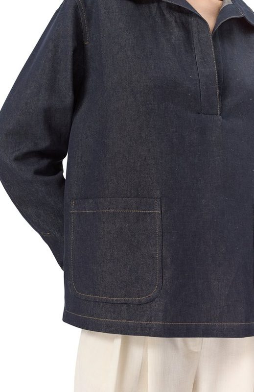 Джинсовая рубашка Max Mara Studio 5
