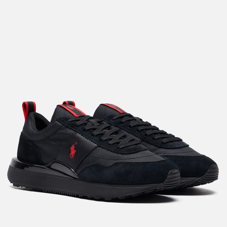 Мужские кроссовки Polo Ralph Lauren Train 89 Rib, цвет чёрный