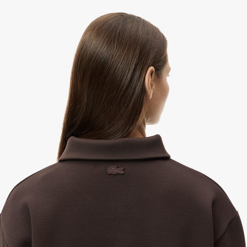 Женская толстовка Lacoste стандартного кроя на молнии 5