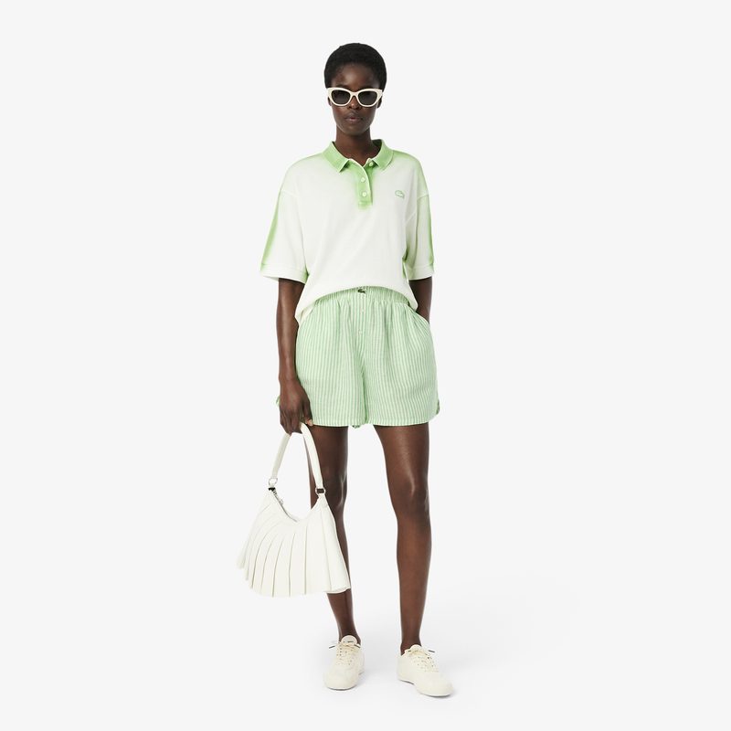 Женские шорты Lacoste из льна