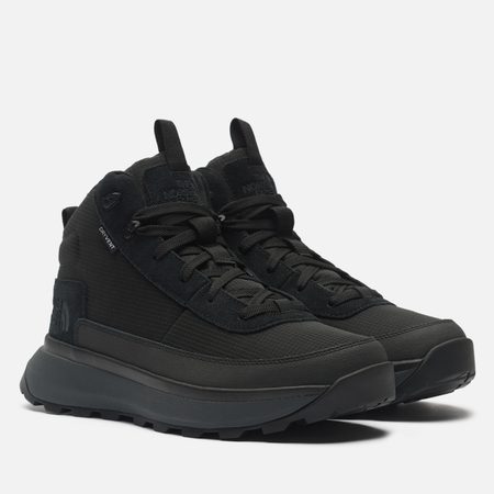 Мужские ботинки The North Face Bergen Mid WP, цвет чёрный