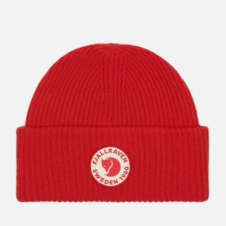 Шапка Fjallraven 1960 Logo, цвет красный