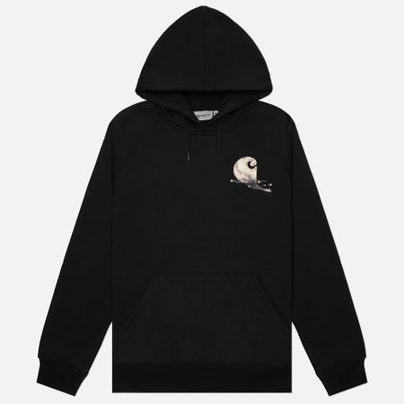 Мужская толстовка Carhartt WIP Hooded Jake Garcia, цвет чёрный