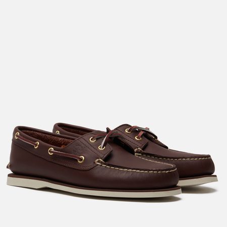 Мужские ботинки Timberland Classic Boat 2-Eye, цвет коричневый