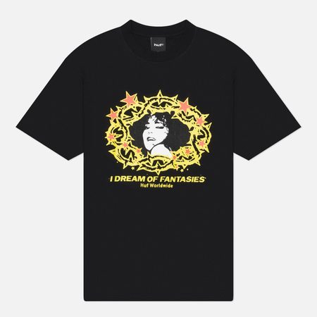 Мужская футболка HUF Fantasies, цвет чёрный