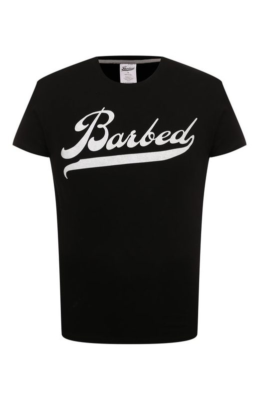 Хлопковая футболка Barbed