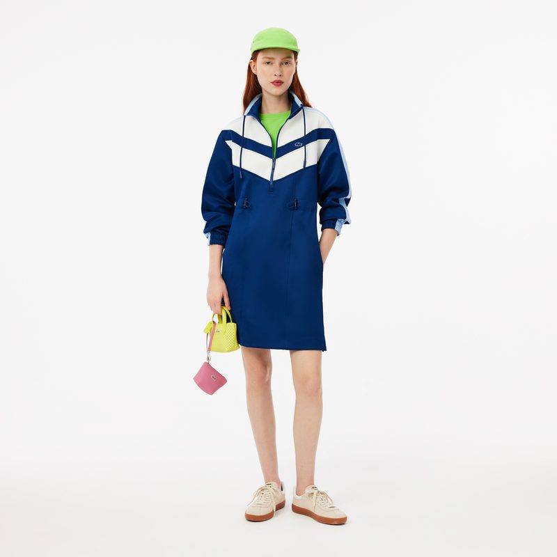 Женское платье-толстовка Lacoste на молнии 4