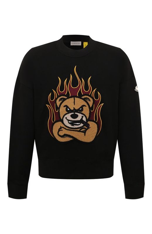 Хлопковый свитшот Moncler Genius x Palm Angels Moncler Genius