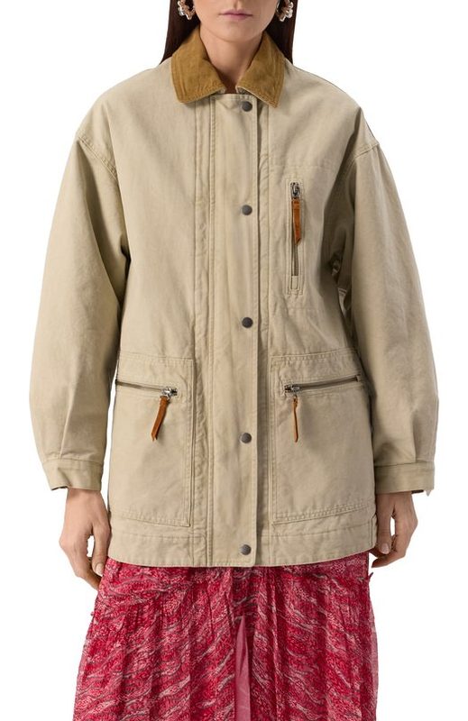 Хлопковая куртка Isabel Marant Etoile 3
