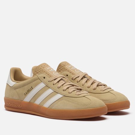 Кроссовки adidas Originals Gazelle Indoor, цвет бежевый