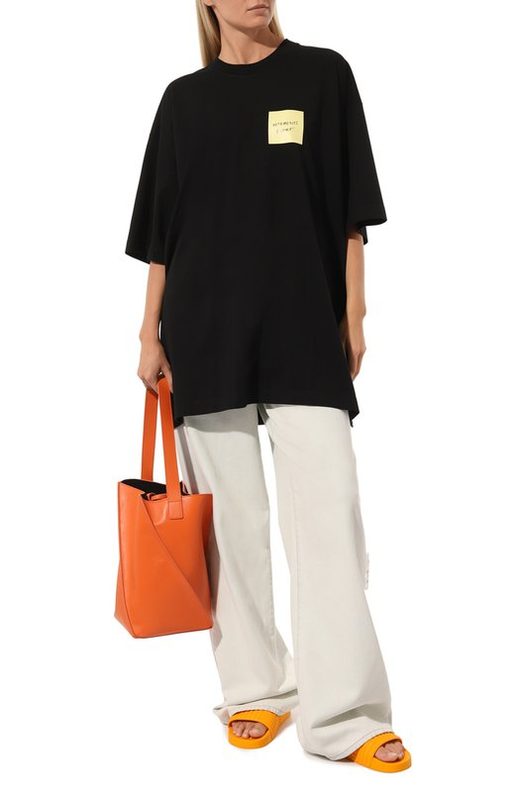 Хлопковая футболка VETEMENTS 2