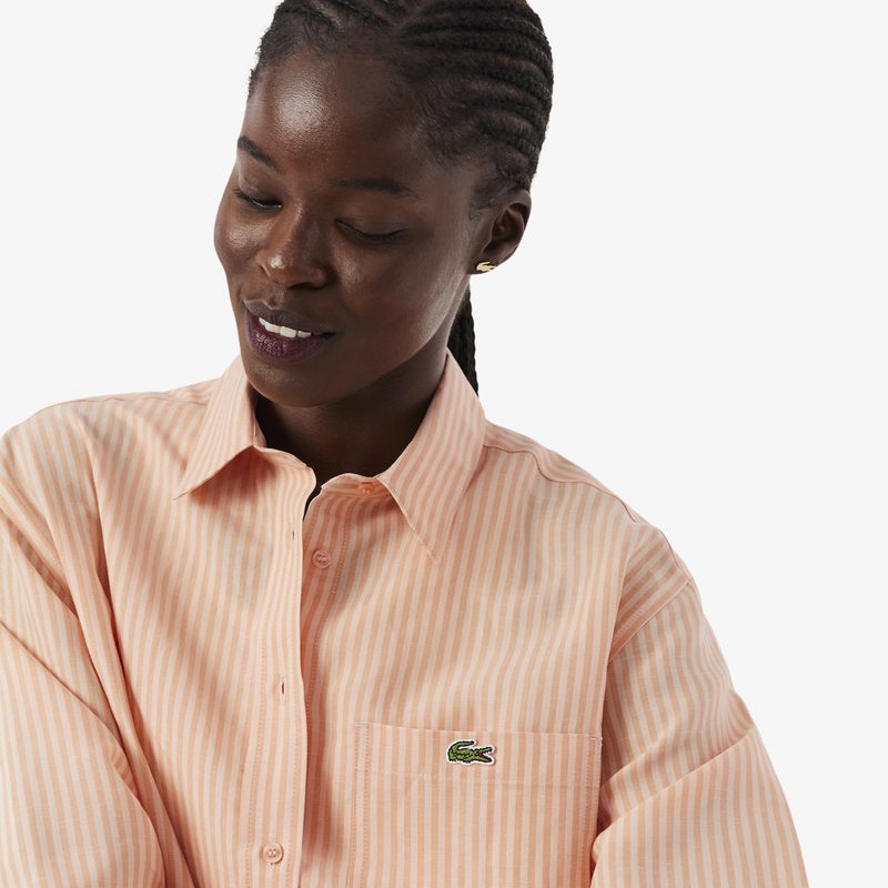 Женская рубашка Lacoste из льна 3