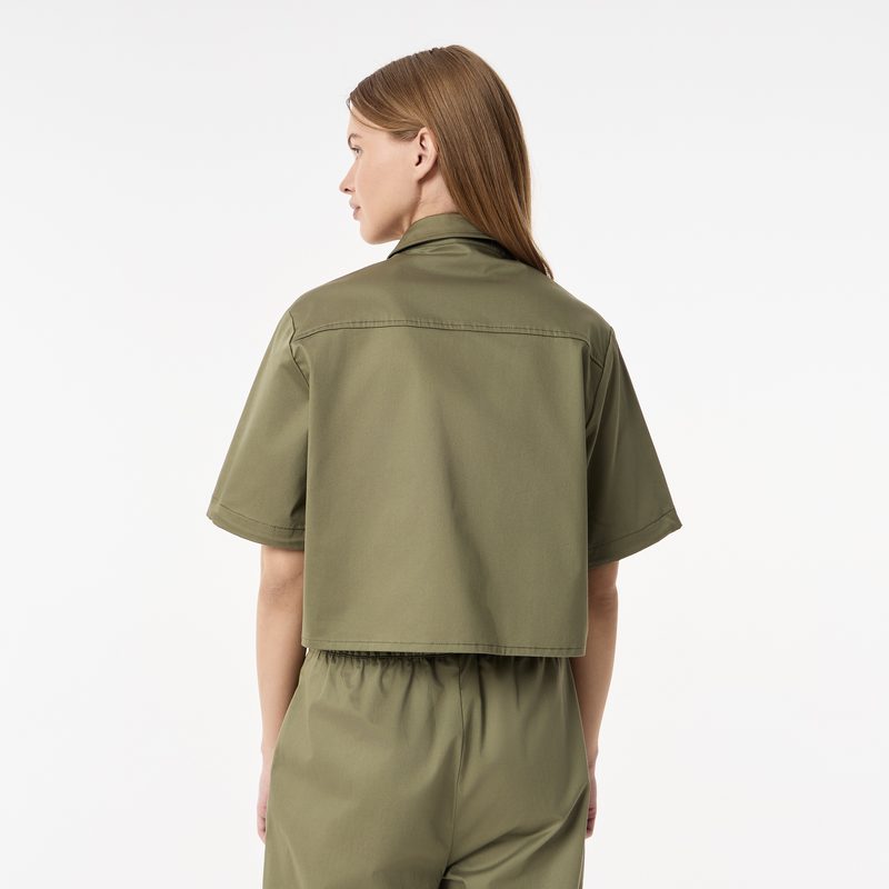 Женская рубашка Lacoste из эластичного хлопка 2