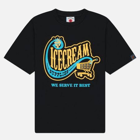 Мужская футболка ICECREAM Convenience Store, цвет чёрный