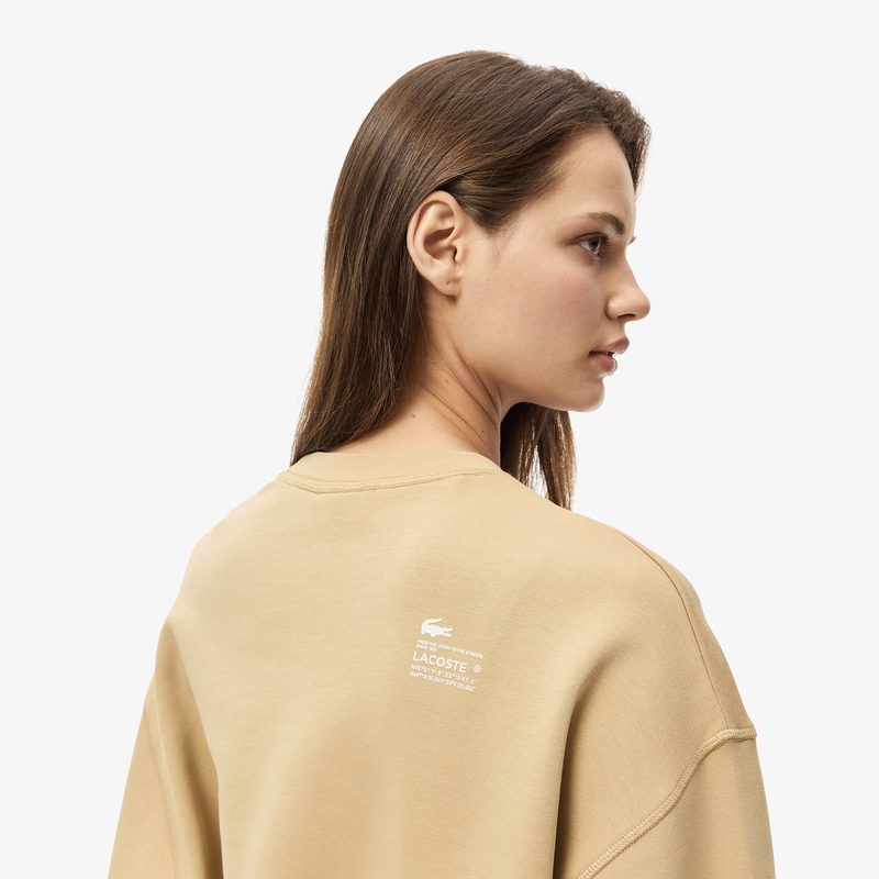 Женская флисовая толстовка Lacoste на молнии 4