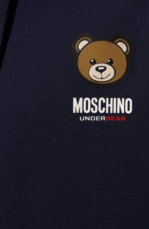 Хлопковое худи Moschino 5