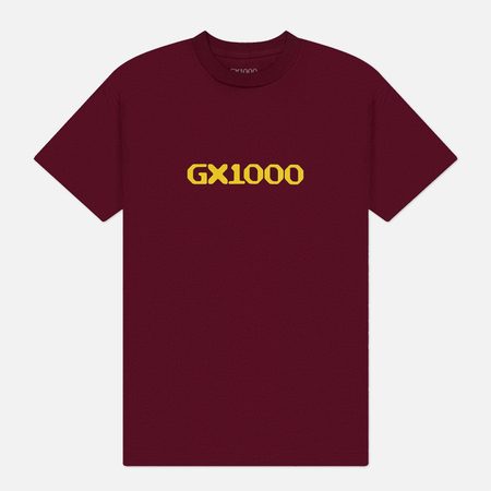 Мужская футболка GX1000 OG Logo, цвет бордовый