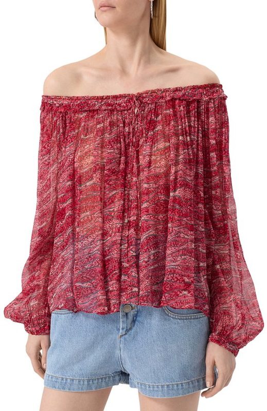 Блузка из вискозы Isabel Marant Etoile 3