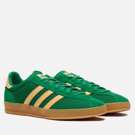 Кроссовки adidas Originals Gazelle Indoor Pro, цвет зелёный