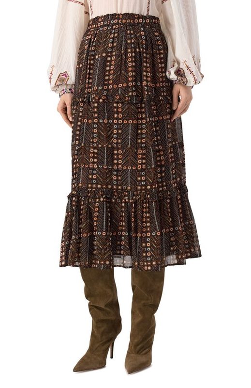 Хлопковая юбка Isabel Marant Etoile 3