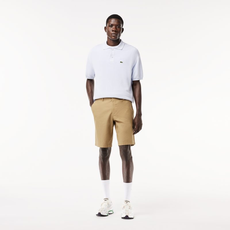 Мужские хлопковые шорты Lacoste прямого кроя 3