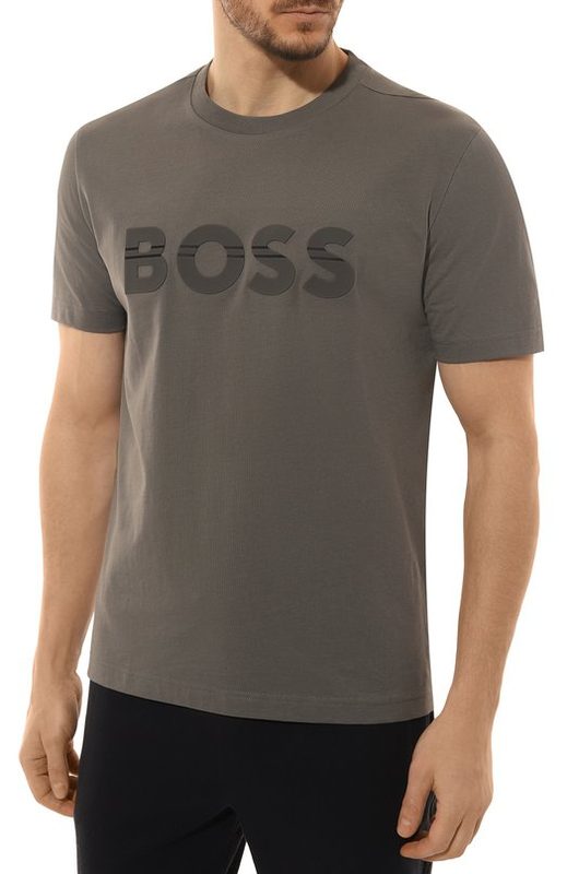 Хлопковая футболка BOSS Green 3